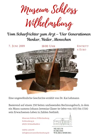 „Vom Scharfrichter zum Arzt – Vier Generationen Henker, Heiler, Menschen“ Bild: „Vom Scharfrichter zum Arzt – Vier Generationen Henker, Heiler, Menschen“