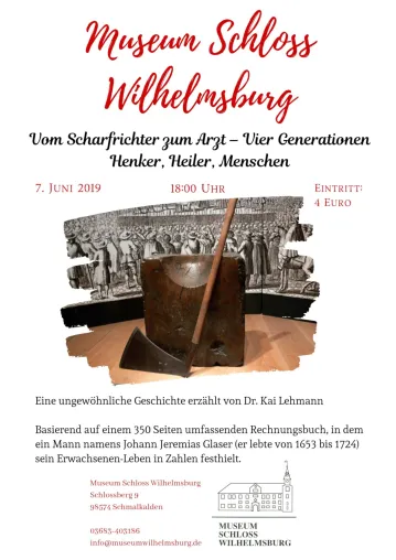 Bild: „Vom Scharfrichter zum Arzt – Vier Generationen Henker, Heiler, Menschen“