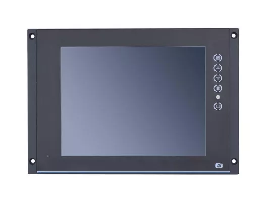 Bild: Axiomtek’s Super-slim, High Brightness rugged 10.4-inch EN50155 Transportation Touch Display -- P6105