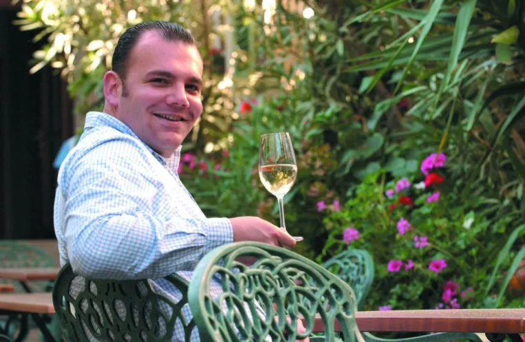 Bild: Franz Weber führt seit vier Jahren erfolgreich das Weinhaus Henninger