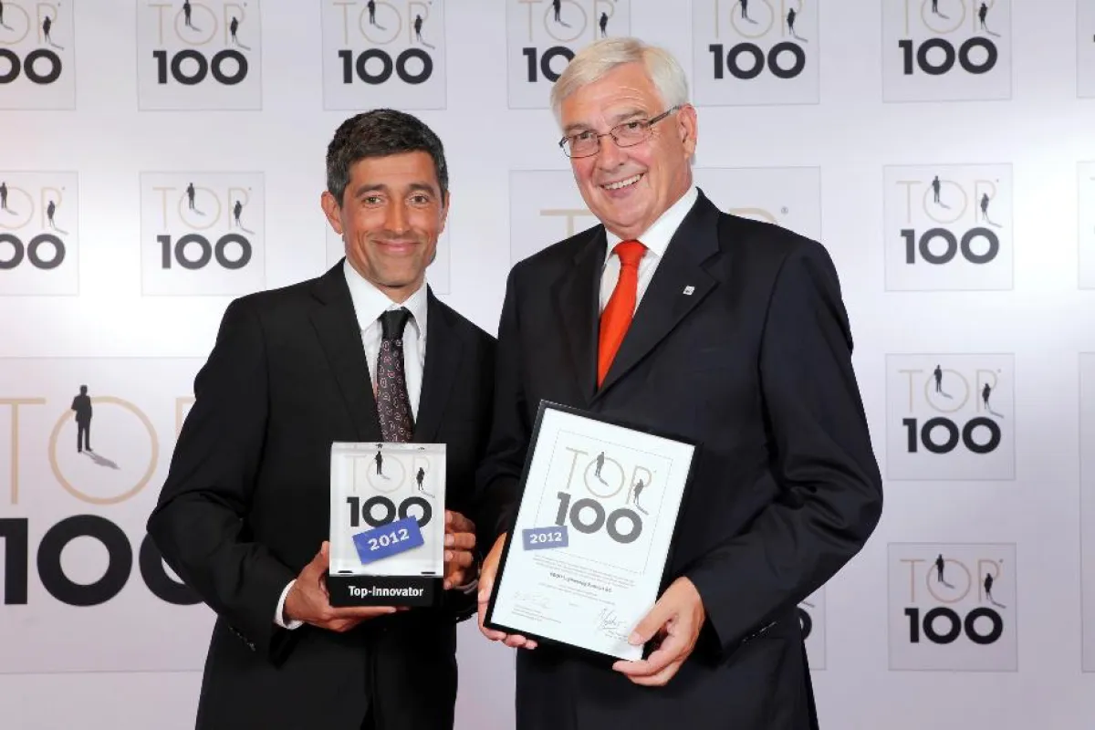 TOP 100 Mentor Ranga Yogeshwa mit Otto Metz von der PROFI AG