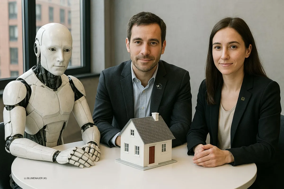 Partner rund um die Immobilienvermittlung (© Blumenauer (KI))