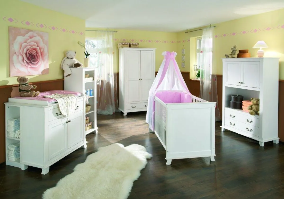 Trendfarbe 2008: Weiß lässt Kinderzimmer hell erstrahlen - wie beim Modell 