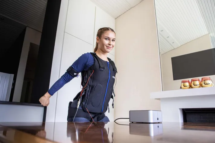 Bild: EMS zuhause: So kommt der After-Baby-Body schnell in Top-Form