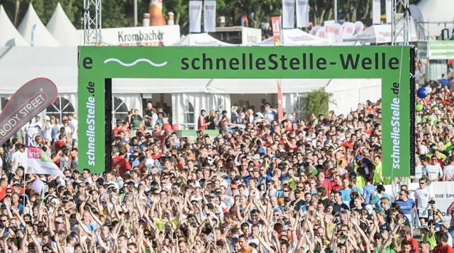 Bild: IMC bleibt auf dem Laufenden. Leipziger Firmenlauf 2018.
