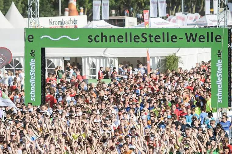 Bild: IMC bleibt auf dem Laufenden. Leipziger Firmenlauf 2018.