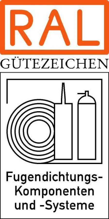 Gütezeichen Fugendichtungskomponenten und -systeme; Bildnachweis: RAL