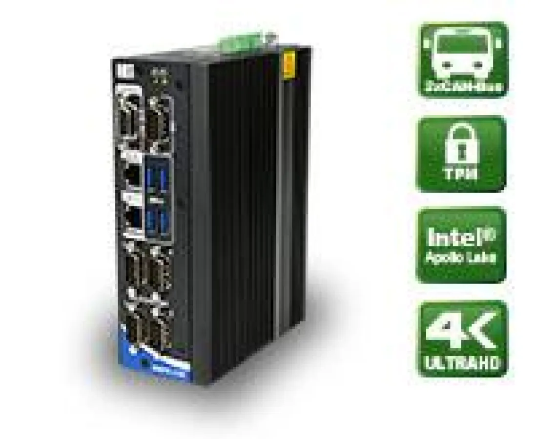 DRPC-130-AL – Lüfterloser DIN-Schienen Embedded PC