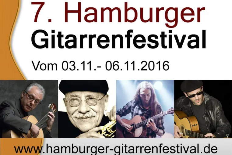 7. Hamburger Gitarrenfestival vom 03. – 06.11.2016 Weltelite der Akustikgitarre zu Gast in Hamburg Bild: 7. Hamburger Gitarrenfestival vom 03. – 06.11.2016 Weltelite der Akustikgitarre zu Gast in Hamburg