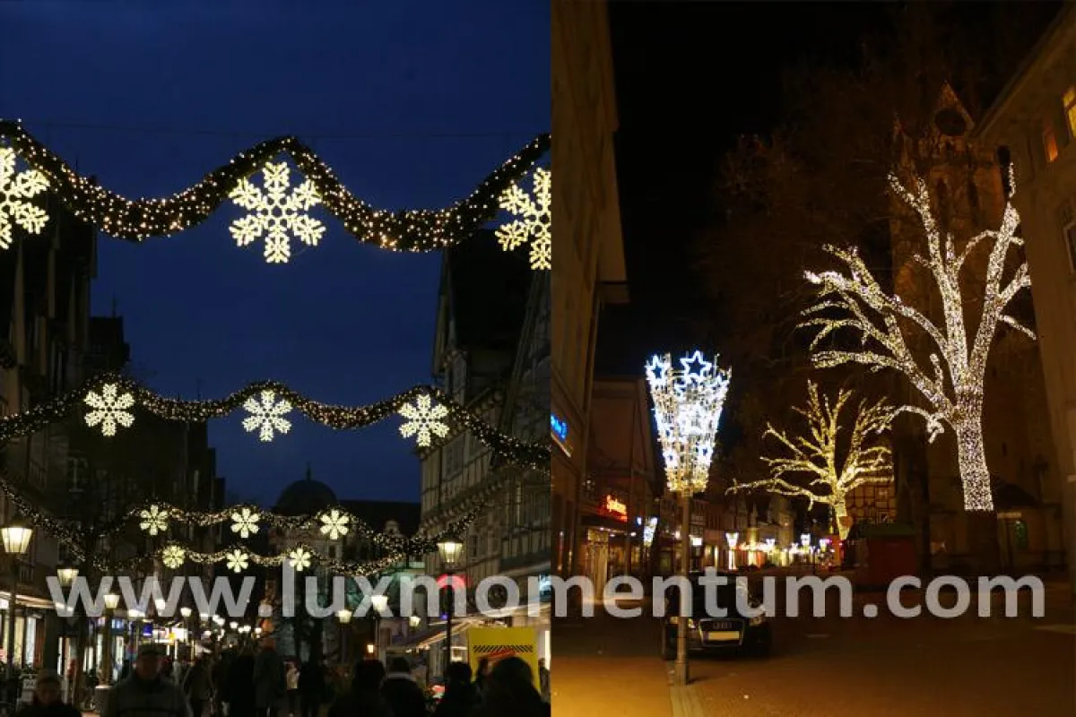 LUX MOMENTUM - Weihnachtliche Stadtbeleuchtung