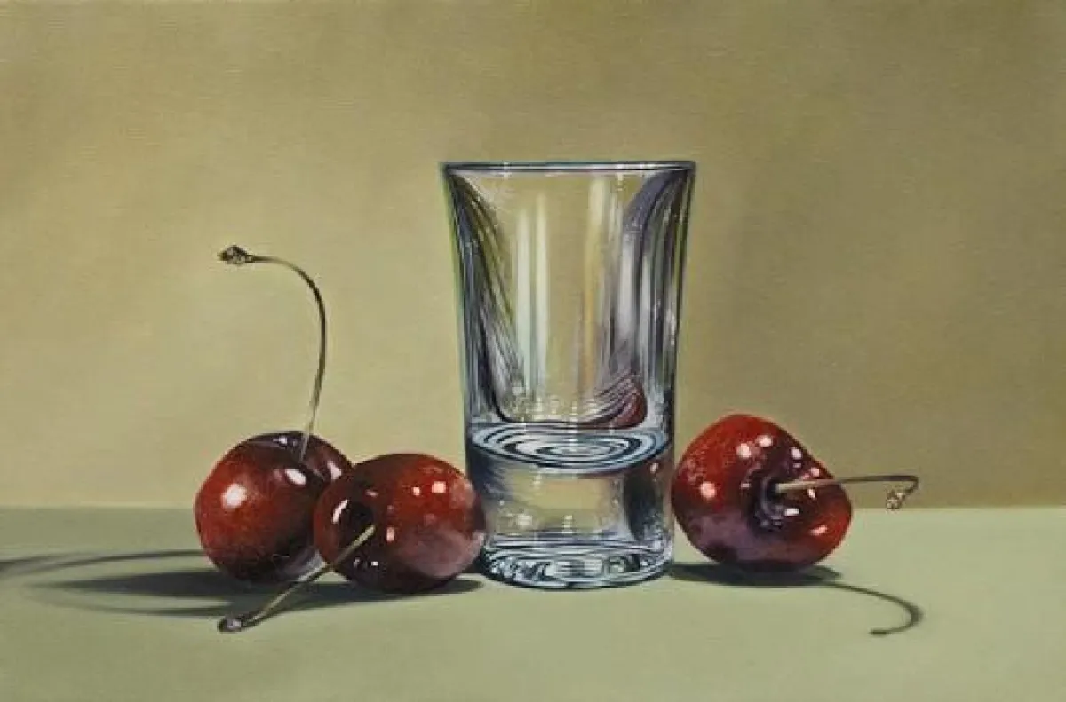 Joerg Eyfferth I Glas 206 I 2010 I Öl auf Leinwand I 30 x 45 cm
