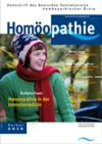 Bild: Aktuelle Publikumszeitschrift Homöopathie: Homöopathie als sinnvolle Ergänzung in der Intensivmedizin