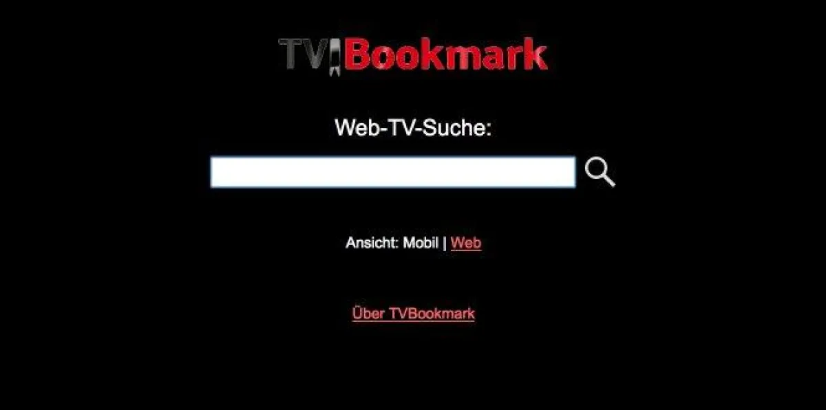 TV-optimierte Version von TVBookmark