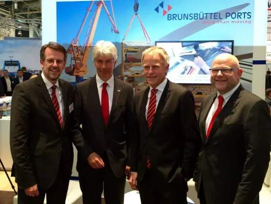 Bild: Erfolgreicher Auftritt der Brunsbütteler Häfen auf der transport logistic Messe: Neue Energien im Fokus.