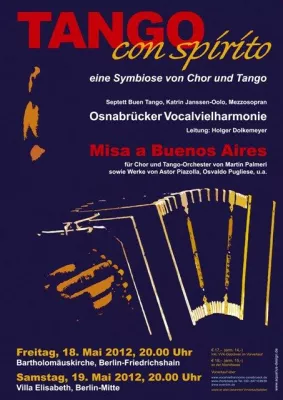 Bild: Tango con spirito: Sehnsuchtsvollle argentinische Klänge am 18. und 19. Mai in Berlin