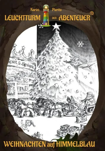 Bild: Kinderbuch 'Weihnachten auf Himmelblau' – ein Bärenmädchen rettet die Welt