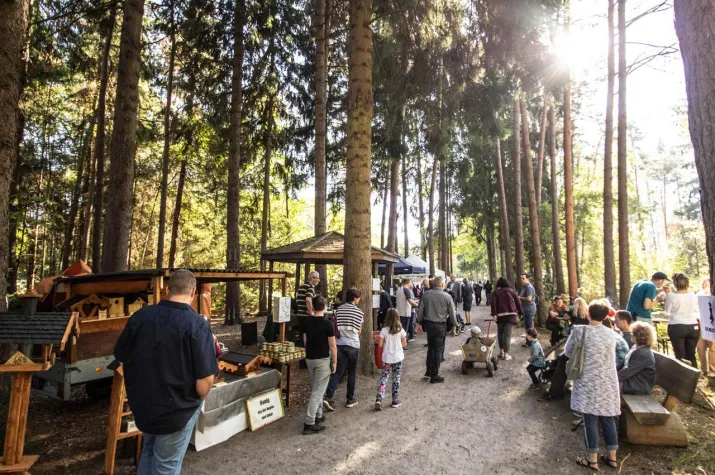 Bild: Herbstmarkt im Wildpark Müden