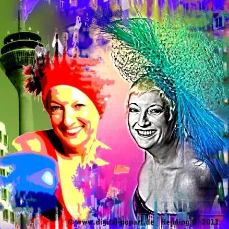 Susan Heat goes Popart by Henning O.
