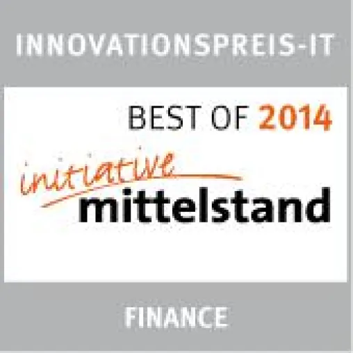 Prädikat BEST OF 2014 der Initiative Mittelstand für pfsbausparen Bild: Prädikat BEST OF 2014 der Initiative Mittelstand für pfsbausparen