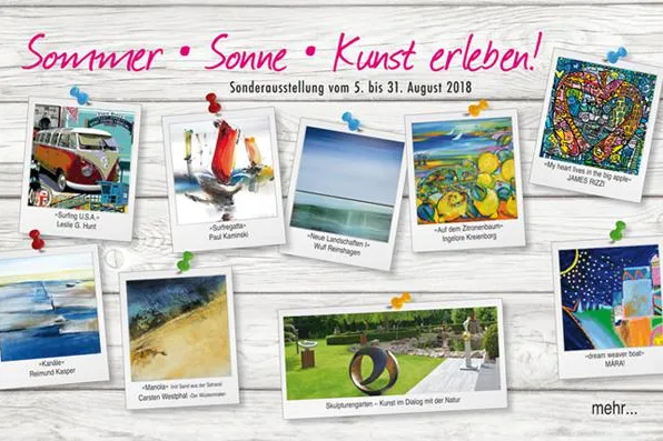 Sommer - Sonne - Kunst erleben! Bild: Sommer - Sonne - Kunst erleben!
