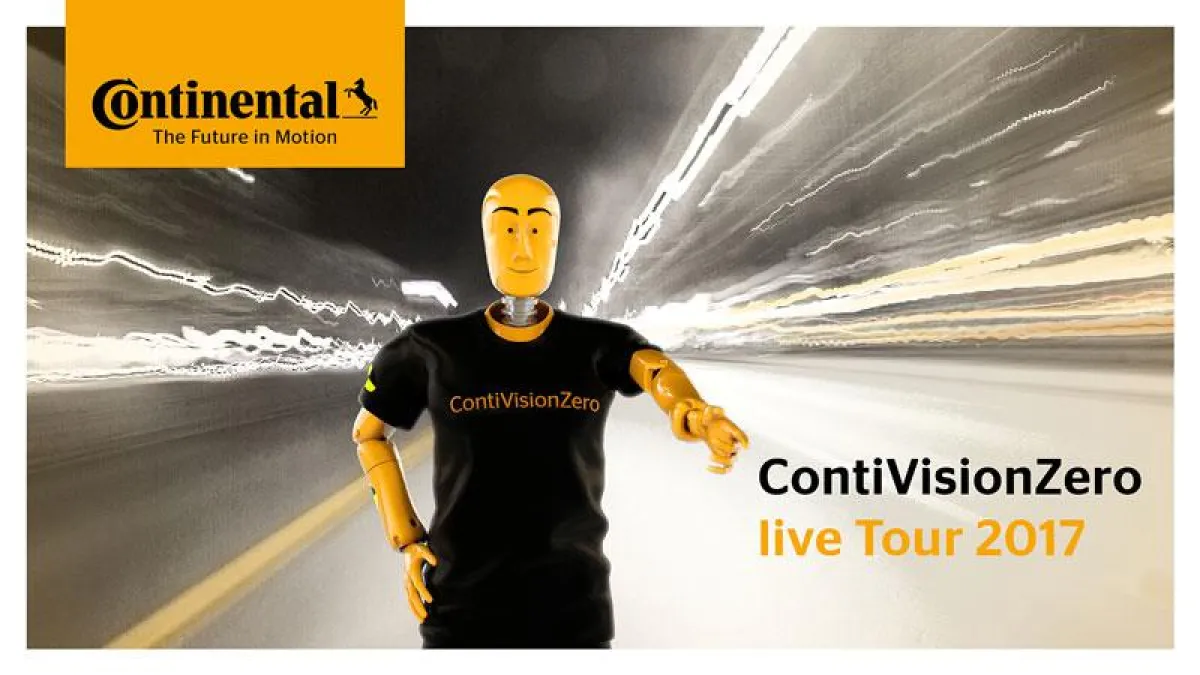 Logo ContiVisionZero Live Tour 2017 (Continental)