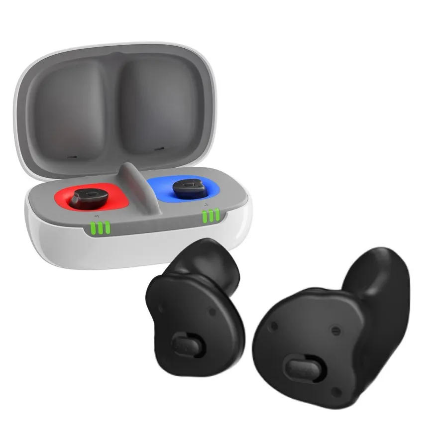 Hör-Inlay mit Akku-Technologie (© Hörkönig GmbH)