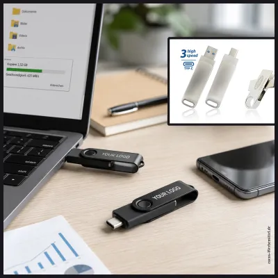 Bild: USB-Sticks mit USB 3.0 sowie Type A & Type C – warum der Klassiker im Zeitalter der Cloud weiterhin überzeugt