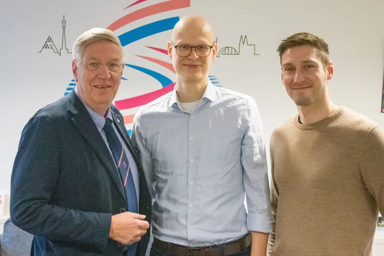 Bild: Doppelwechsel in Geschäftsleitung der Sportstiftung NRW 