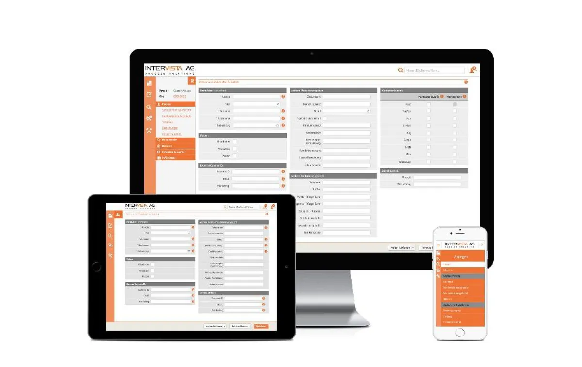 WebActive Suite von INTERVISTA