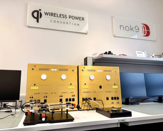 IBL-Lab erweitert Qi-Testkapazitäten mit neuer CATS-Hardware von nok9 Bild: IBL-Lab erweitert Qi-Testkapazitäten mit neuer CATS-Hardware von nok9