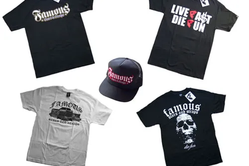 Bild: FAMOUS Stars n Straps vom Drummer von Blink182 bei chrisandalex.de