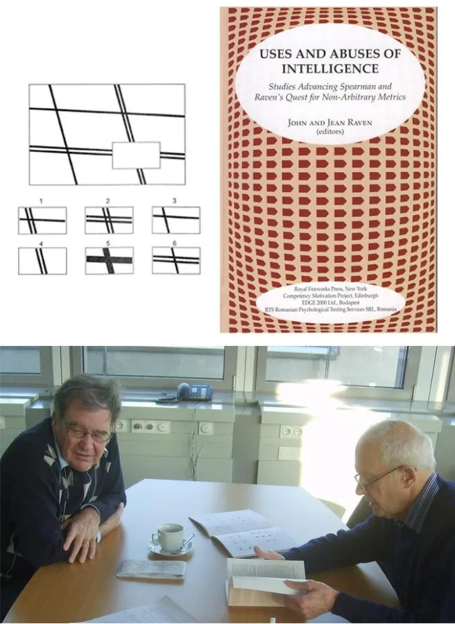 Raven Progressive Matrices: Dr. John Raven stellt sein neues Werk in seinem Testverlag Pearson Assessment in Frankfurt vor