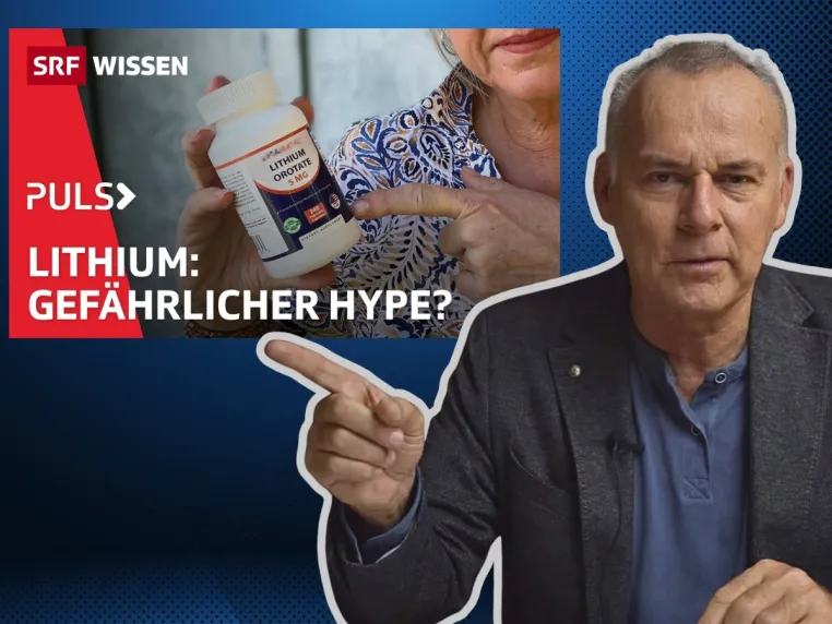Bild: SRF: „Lithium – Wundermittel fürs Gehirn oder gefährlicher Hype?“ | PD Dr. Nehls reagiert