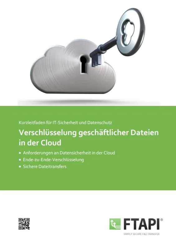 Verschlüsselung geschäftlicher Dateien in der Cloud