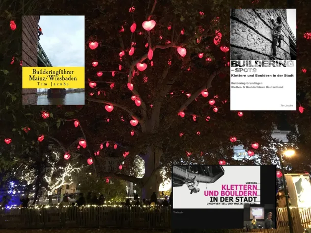 Bild: Das ganz besondere Geschenk für Kletterer & Boulderer: "Buildering-Spots" ist unkonventionell und vielseitig