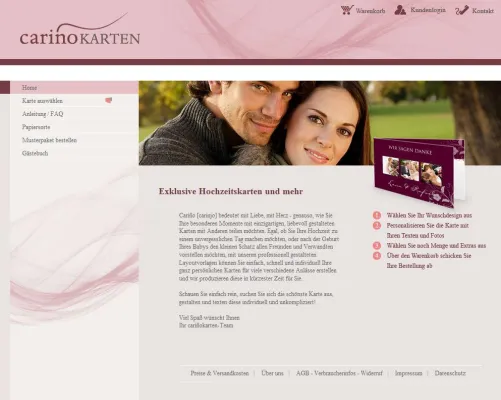 Bild: Mit Cariñokarten geht ein neues Druckportal für Karten aller Art online