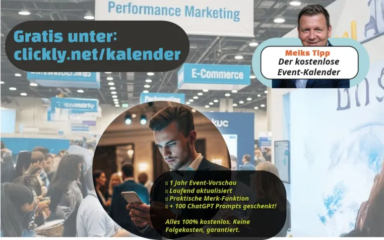 Bild: Kostenloser Event-Kalender und KI-Tool