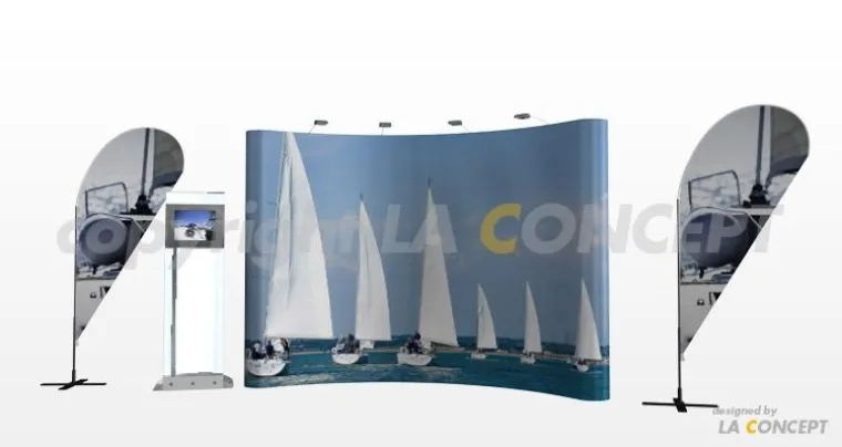 Bild: Interaktive Messestandkomponenten für die Semicon Europe 2010