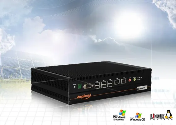 Bild: Low-Power Embedded-PC mit ATOM-Prozessor für XP, CE und Linux