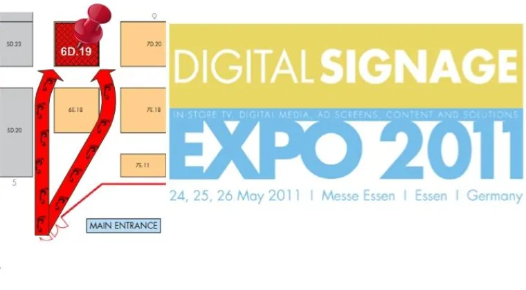 Bild: Stinova zeigt auf der Digital Signage Expo in Essen innovative Lösungen im Bereich Kundenkommunikation