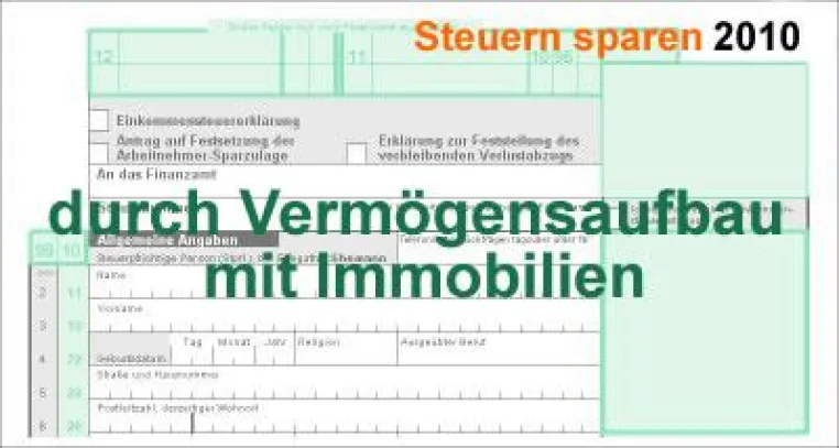 Pro Domo Steuern in 2010 zurück holen – Mit dem ImmobilienZirkel Bild: Pro Domo Steuern in 2010 zurück holen – Mit dem ImmobilienZirkel