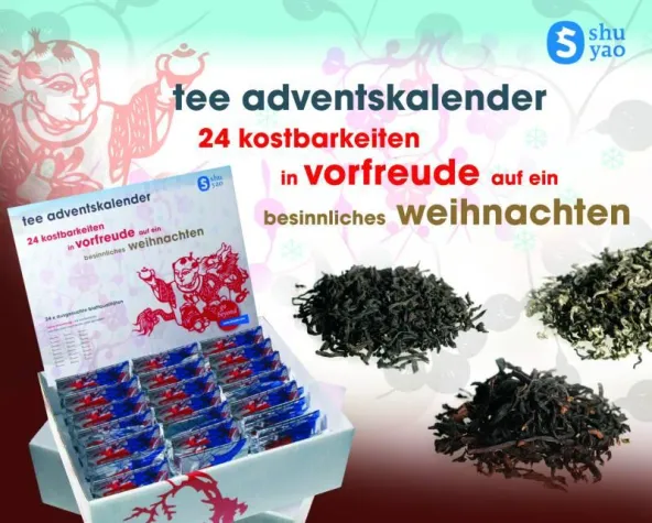 Bild: Shuyao Teeadventskalender – außergewöhnliche Geschenkidee für Genießer