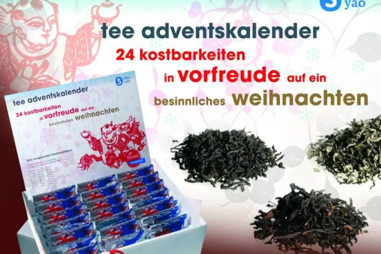 Bild: Shuyao Teeadventskalender – außergewöhnliche Geschenkidee für Genießer