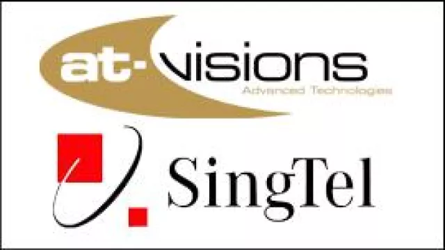 Bild: at-visions kooperiert mit SingTel