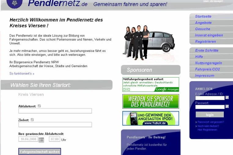 Bild: Berufspendler - Fahrpläne des ÖPNV auf Pendlernetz NRW ab sofort verfügbar