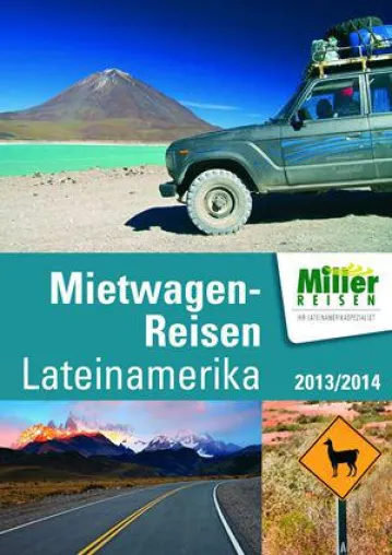 Bild: Beliebtester Katalog auf Touristikmessen: Millers Mietwagenreisen in Lateinamerika und der Karibik