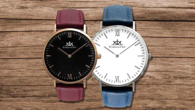 Bild: Crowdfunding-Kampagne des nachhaltigen Uhren-Startups "Styrman & Crew"