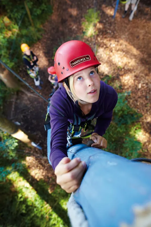 Am 1. Mai wird der Kletterwald Tannheimer Tal offiziell eröffnet