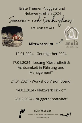 Neue Kooperation im Wangerland - "Das Anni's" und "Businessbar" Bild: Neue Kooperation im Wangerland - "Das Anni's" und "Businessbar"