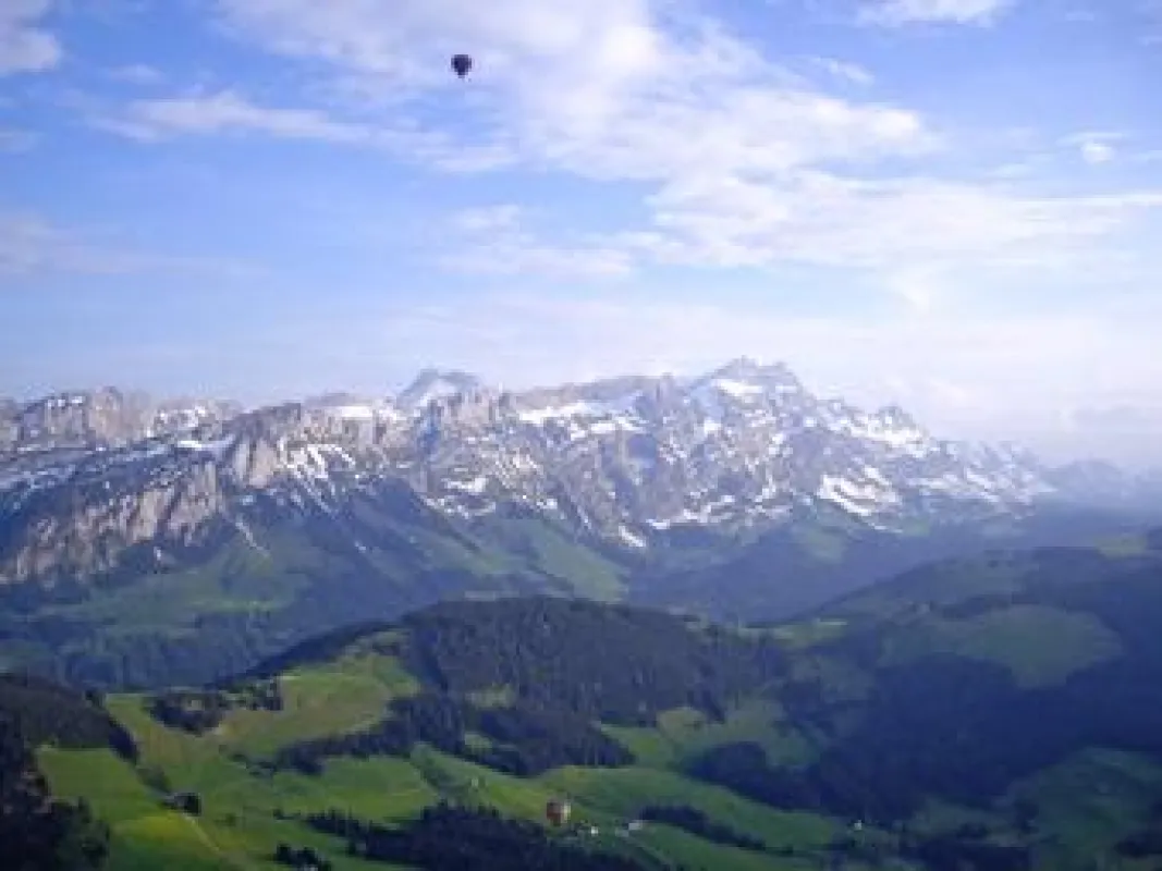 Ballonfahrt in der Idylle des Appenzellerlandes